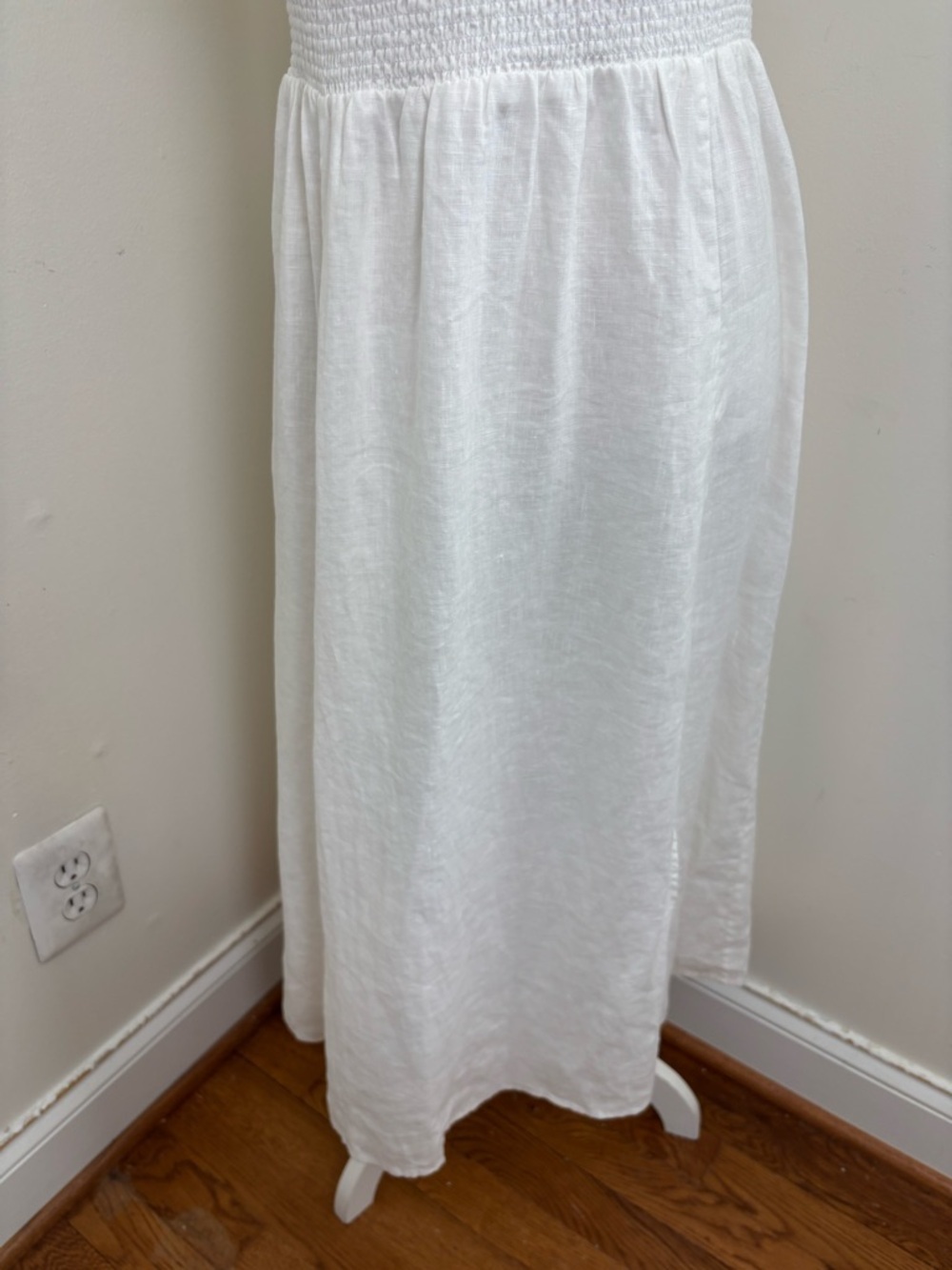ARITZIA Wilfred Genoa Organic Linen Midi Dress Size Large - Picture 9 of 15